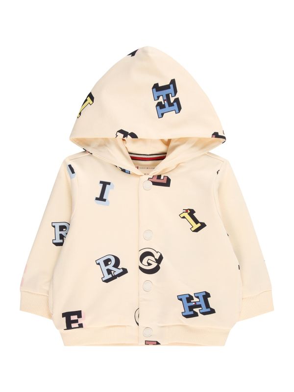 TOMMY HILFIGER TOMMY HILFIGER Суичъри с качулка  кремаво / лазурно синьо / светложълто / черно