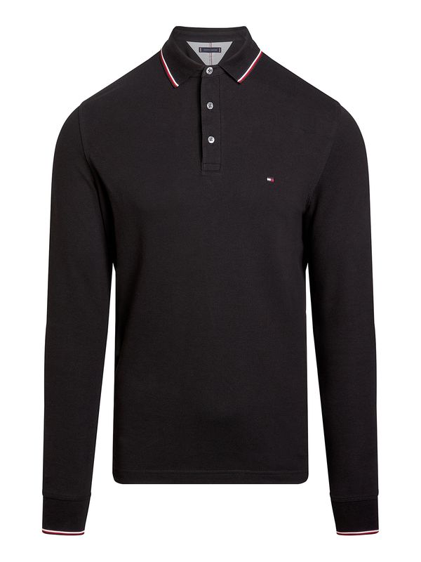 TOMMY HILFIGER TOMMY HILFIGER Тениска '1985'  червено / черно / бяло