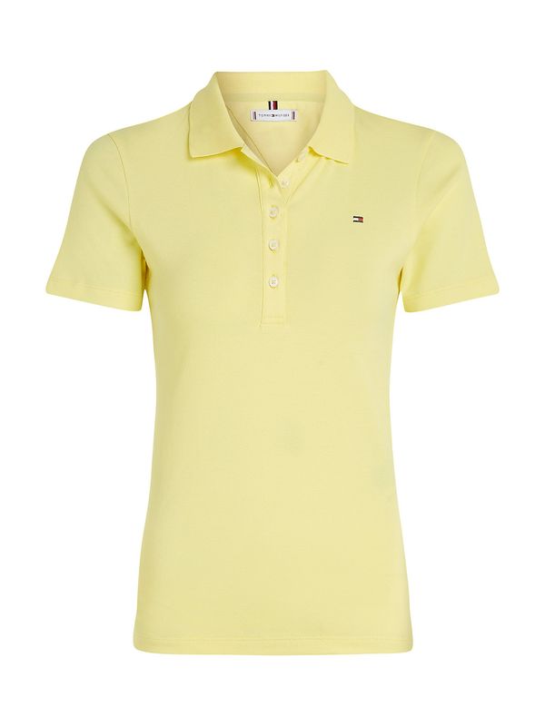 TOMMY HILFIGER TOMMY HILFIGER Тениска '1985'  морскосиньо / лимоненожълто / червено / бяло