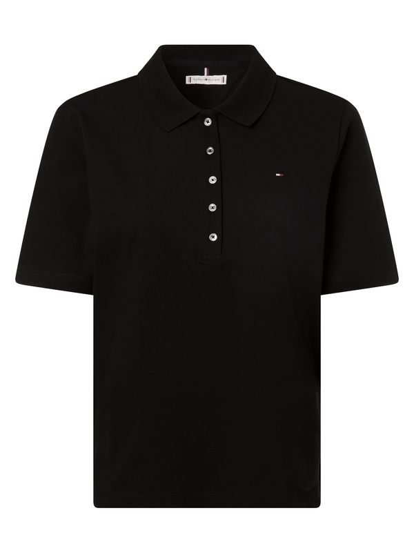 TOMMY HILFIGER TOMMY HILFIGER Тениска '1985'  нейви синьо / огнено червено / черно / бяло