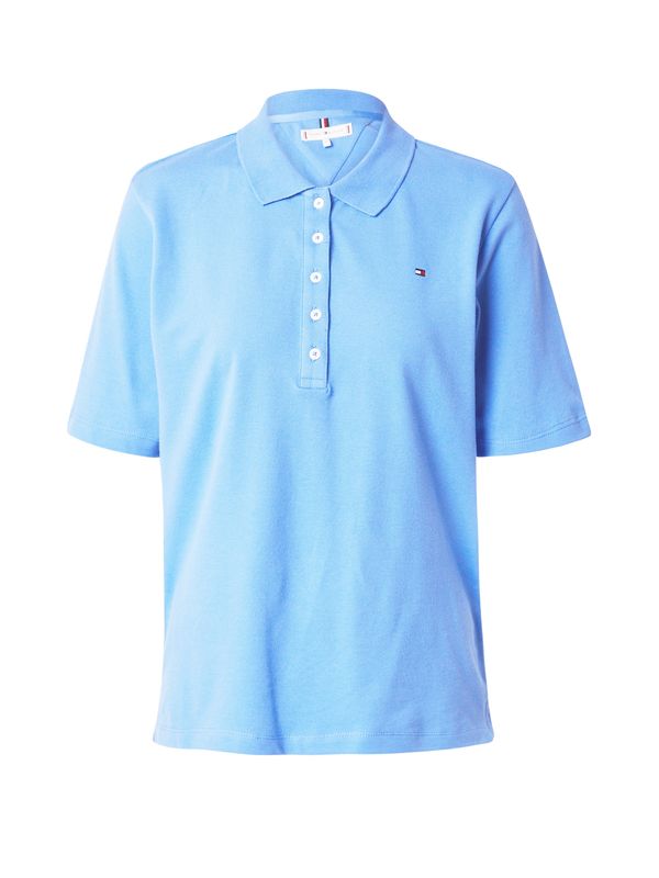 TOMMY HILFIGER TOMMY HILFIGER Тениска '1985'  светлосиньо / червено / бяло