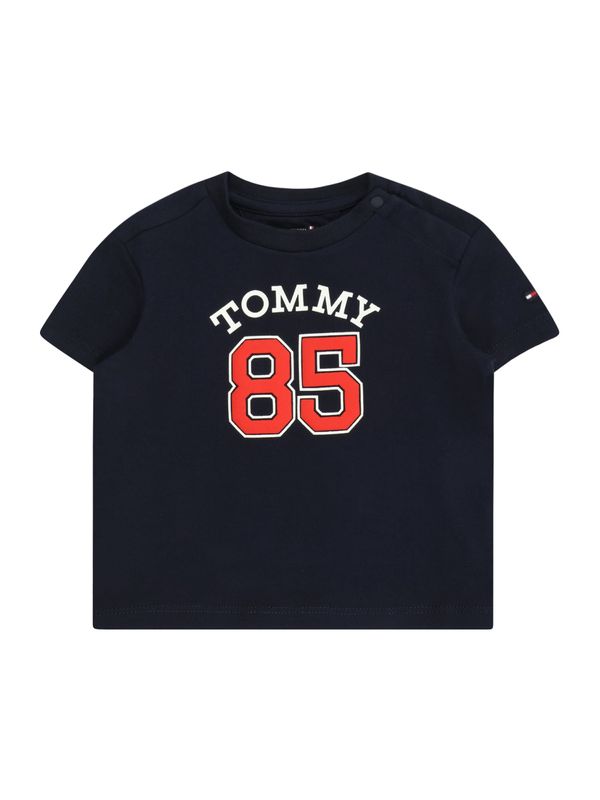 TOMMY HILFIGER TOMMY HILFIGER Тениска '1985 VARSITY'  нейви синьо / червено / бяло