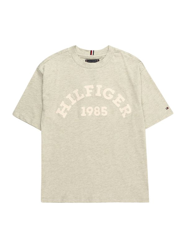 TOMMY HILFIGER TOMMY HILFIGER Тениска  бежово / пастелно зелено