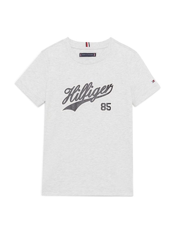 TOMMY HILFIGER TOMMY HILFIGER Тениска  черно / бяло