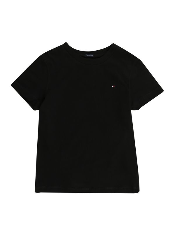 TOMMY HILFIGER TOMMY HILFIGER Тениска  червено / черно / бяло