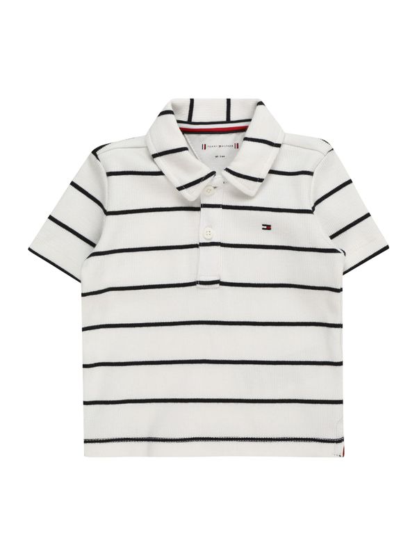 TOMMY HILFIGER TOMMY HILFIGER Тениска  червено / черно / бяло