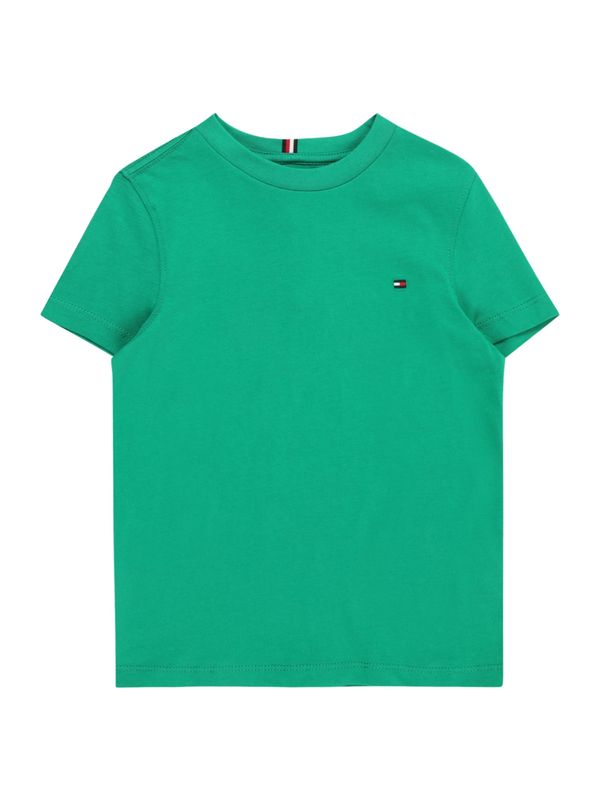 TOMMY HILFIGER TOMMY HILFIGER Тениска 'ESSENTIAL'  морскосиньо / зелено / червено / бяло