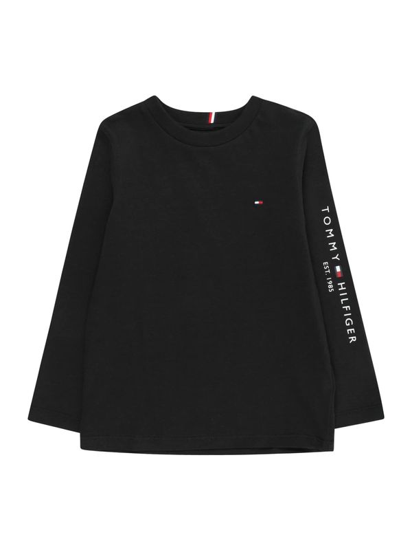 TOMMY HILFIGER TOMMY HILFIGER Тениска 'ESSENTIAL'  нейви синьо / червено / черно / бяло