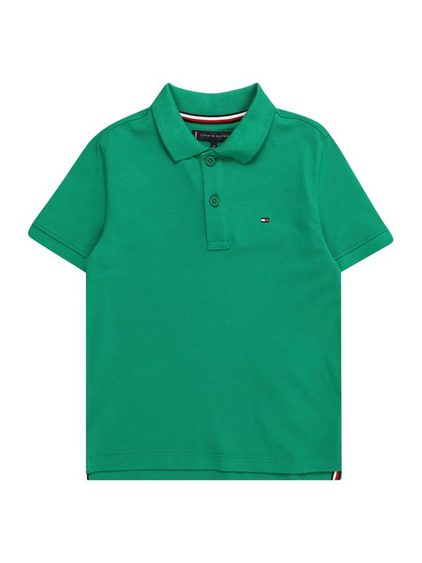 TOMMY HILFIGER TOMMY HILFIGER Тениска 'Essential'  нейви синьо / зелено / червено / бяло