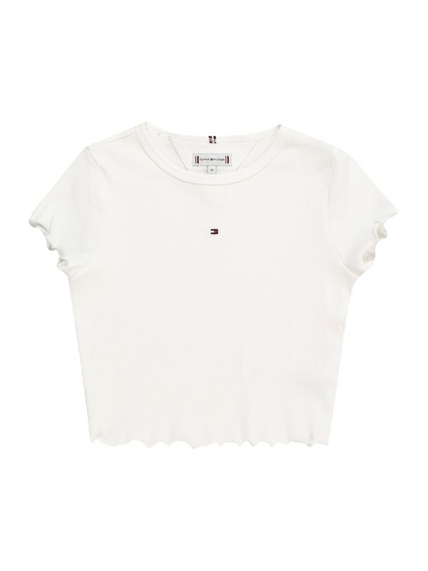 TOMMY HILFIGER TOMMY HILFIGER Тениска 'ESSENTIAL'  тъмносиньо / червено / бяло