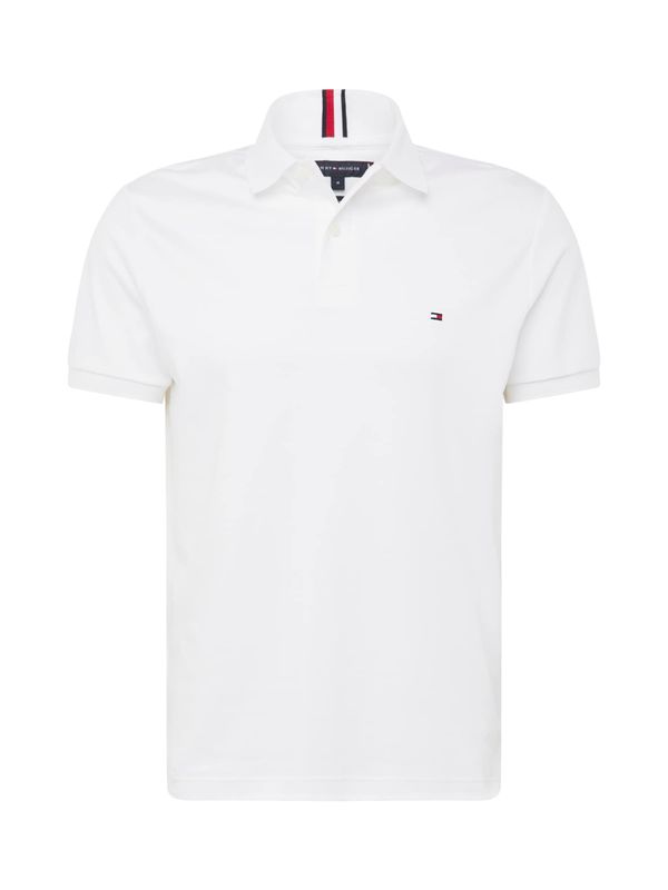 TOMMY HILFIGER TOMMY HILFIGER Тениска 'ESSENTIAL'  тъмносиньо / червено / бяло