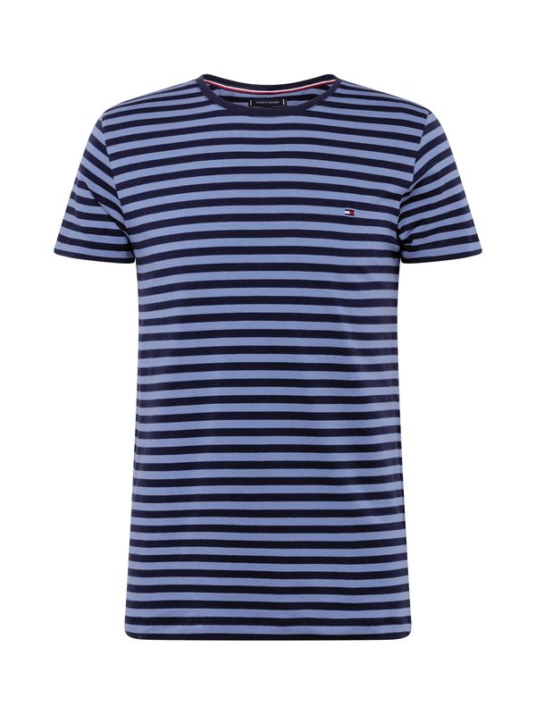 TOMMY HILFIGER TOMMY HILFIGER Тениска  гълъбово синьо / тъмносиньо