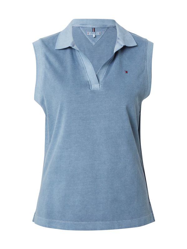 TOMMY HILFIGER TOMMY HILFIGER Тениска  гълъбово синьо