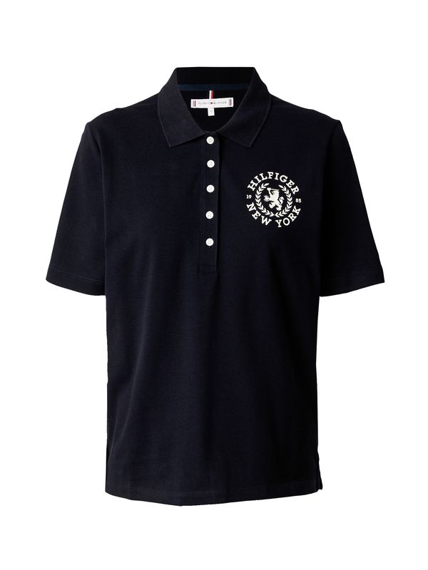 TOMMY HILFIGER TOMMY HILFIGER Тениска  кремаво / морскосиньо