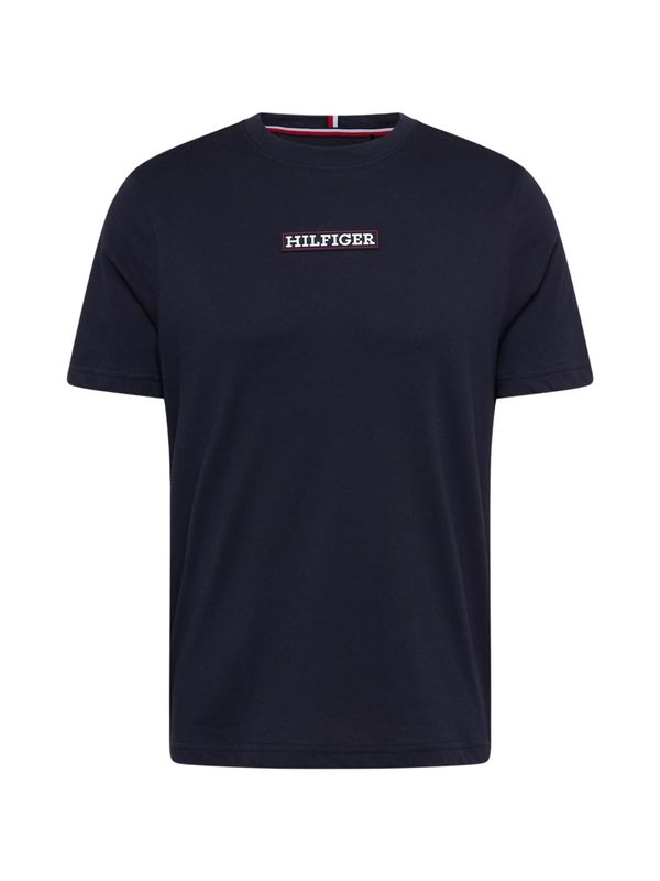 TOMMY HILFIGER TOMMY HILFIGER Тениска  морскосиньо / бяло