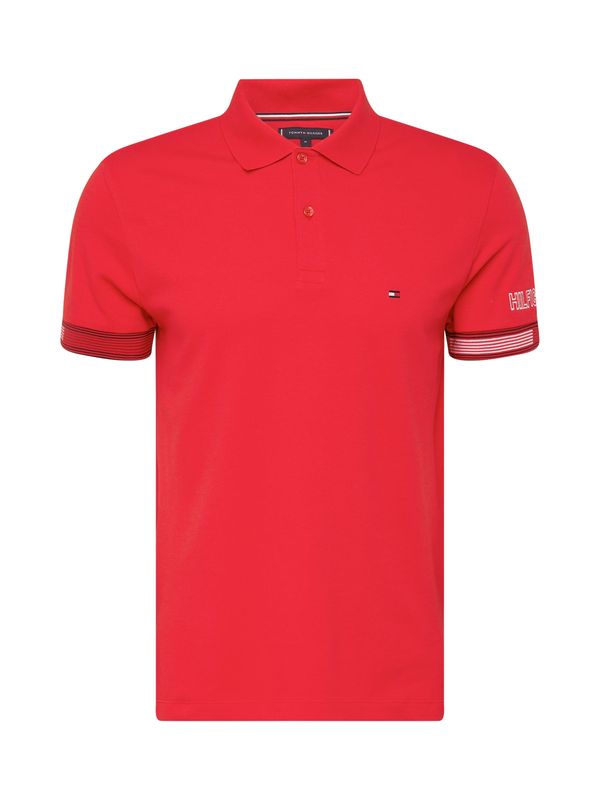 TOMMY HILFIGER TOMMY HILFIGER Тениска  морскосиньо / червено / бяло