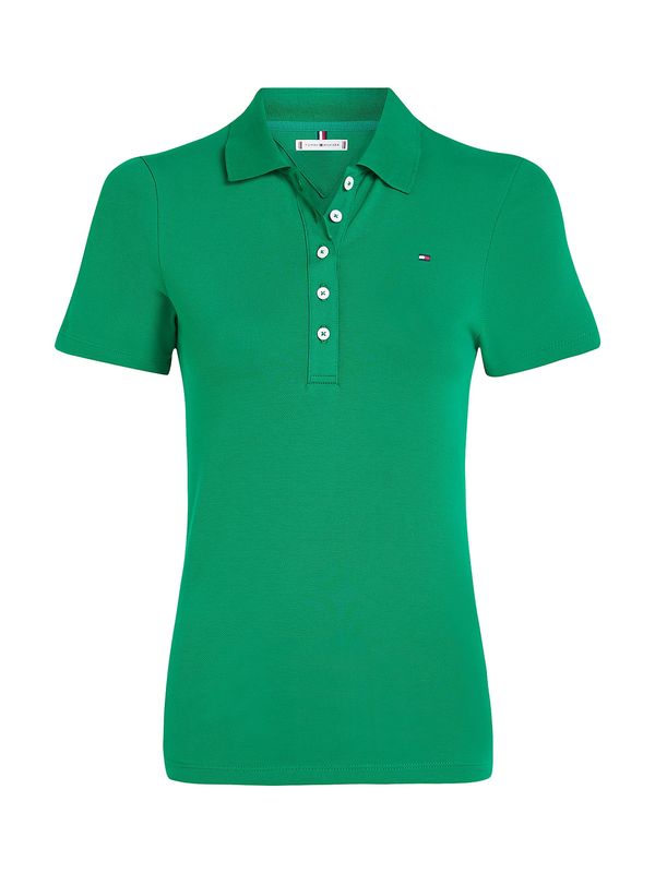 TOMMY HILFIGER TOMMY HILFIGER Тениска  морскосиньо / зелено / червено / бяло