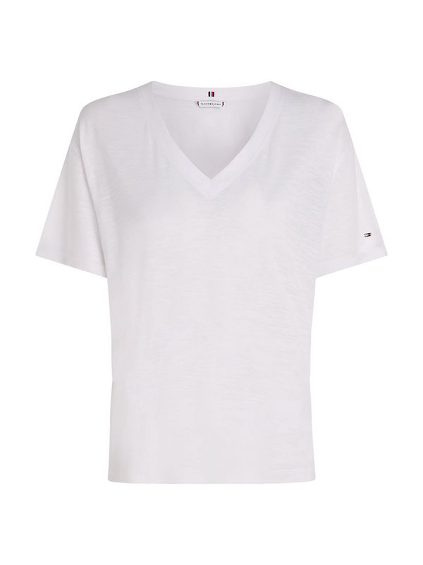 TOMMY HILFIGER TOMMY HILFIGER Тениска  нейви синьо / алено / бяло