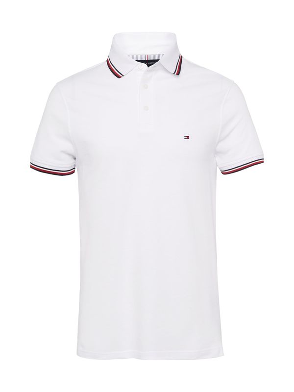 TOMMY HILFIGER TOMMY HILFIGER Тениска  нейви синьо / червено / бяло