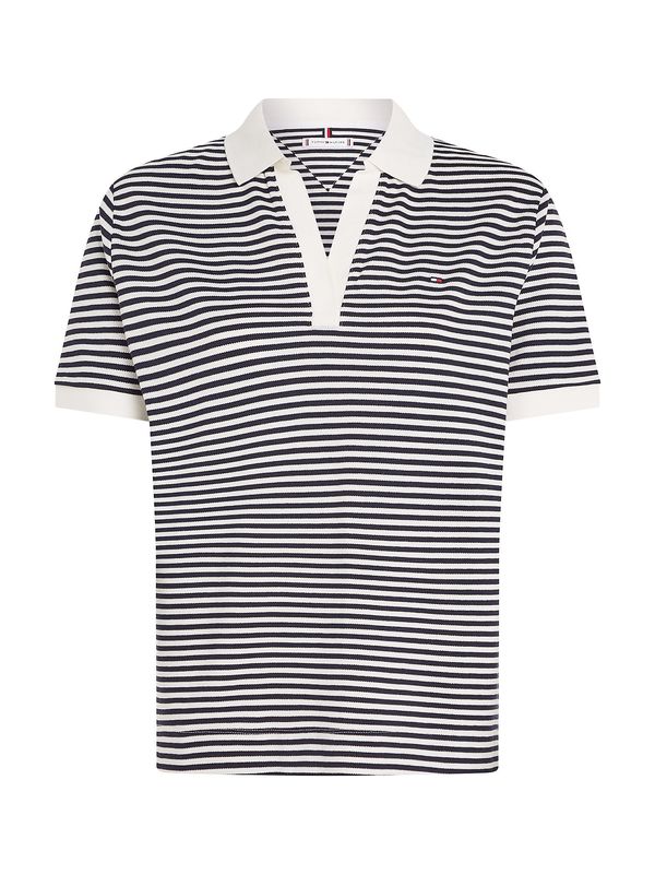 TOMMY HILFIGER TOMMY HILFIGER Тениска  нейви синьо / червено / бяло