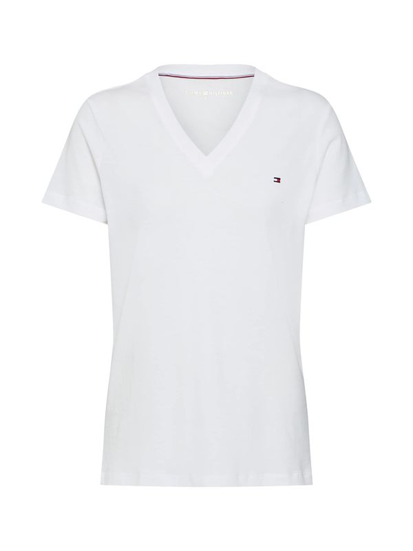 TOMMY HILFIGER TOMMY HILFIGER Тениска  нейви синьо / червено / бяло