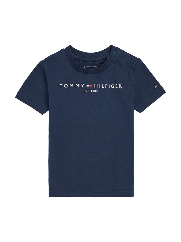 TOMMY HILFIGER TOMMY HILFIGER Тениска  нейви синьо / червено / бяло