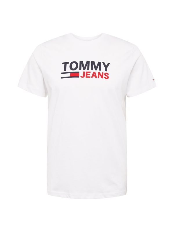 TOMMY HILFIGER TOMMY HILFIGER Тениска  нейви синьо / червено / бяло