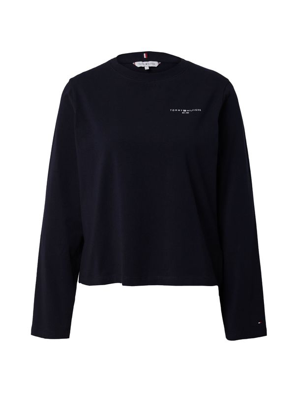 TOMMY HILFIGER TOMMY HILFIGER Тениска  нейви синьо / червено / бяло