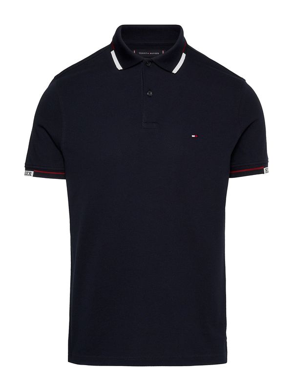 TOMMY HILFIGER TOMMY HILFIGER Тениска  нейви синьо / червено / бяло