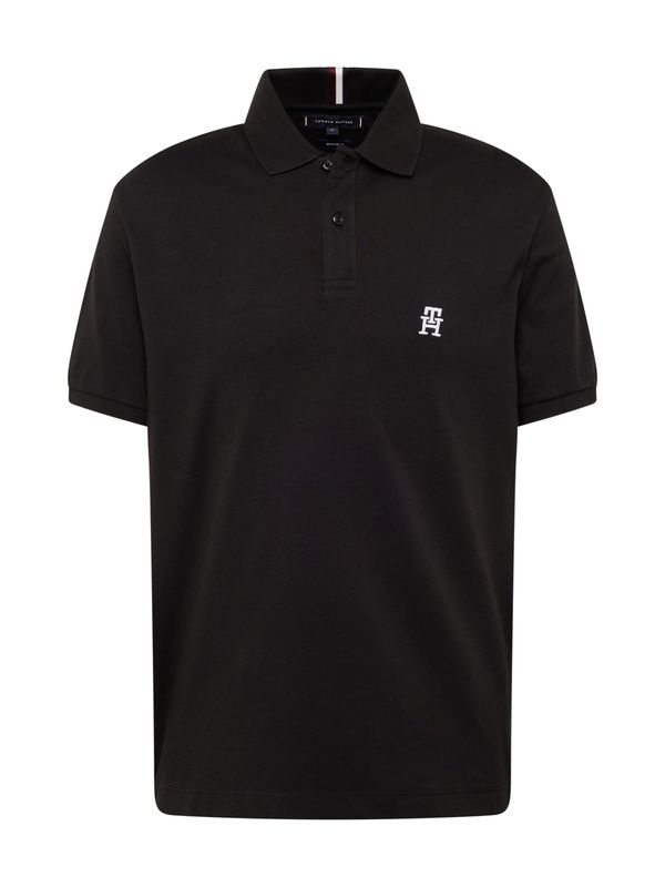 TOMMY HILFIGER TOMMY HILFIGER Тениска  нейви синьо / червено / черно / бяло