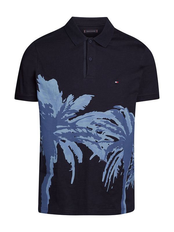 TOMMY HILFIGER TOMMY HILFIGER Тениска  нейви синьо / гълъбово синьо / светлосиньо