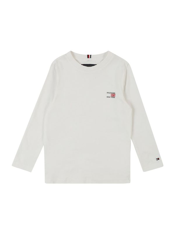 TOMMY HILFIGER TOMMY HILFIGER Тениска  нейви синьо / огнено червено / мръсно бяло