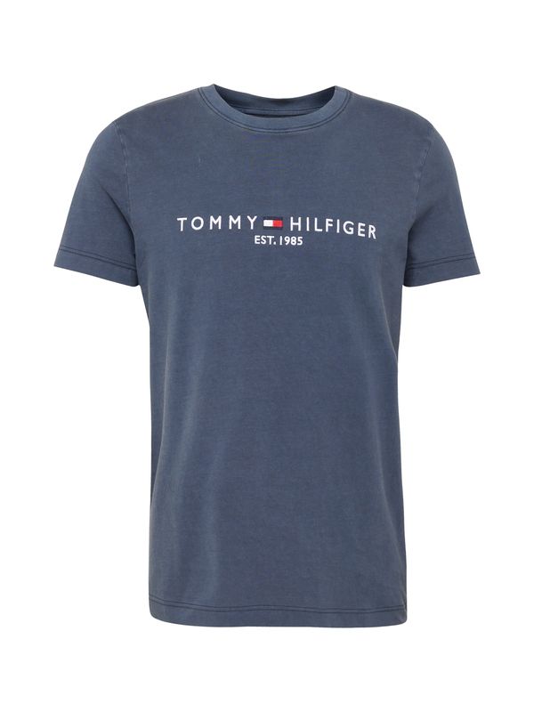 TOMMY HILFIGER TOMMY HILFIGER Тениска  нейви синьо / сапфирено синьо / червено / бяло