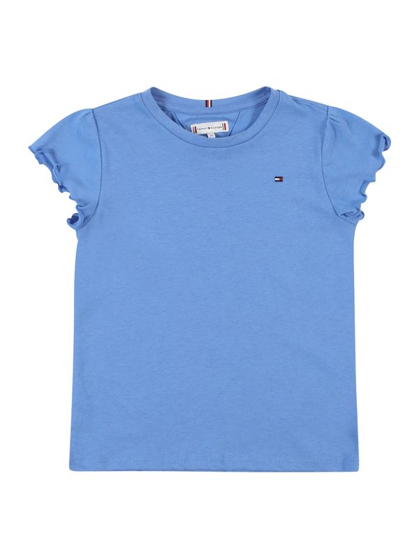 TOMMY HILFIGER TOMMY HILFIGER Тениска  нейви синьо / синьо меланж / червено / бяло