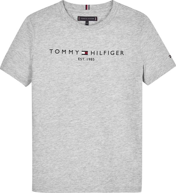 TOMMY HILFIGER TOMMY HILFIGER Тениска  нейви синьо / сиво / червено / бяло