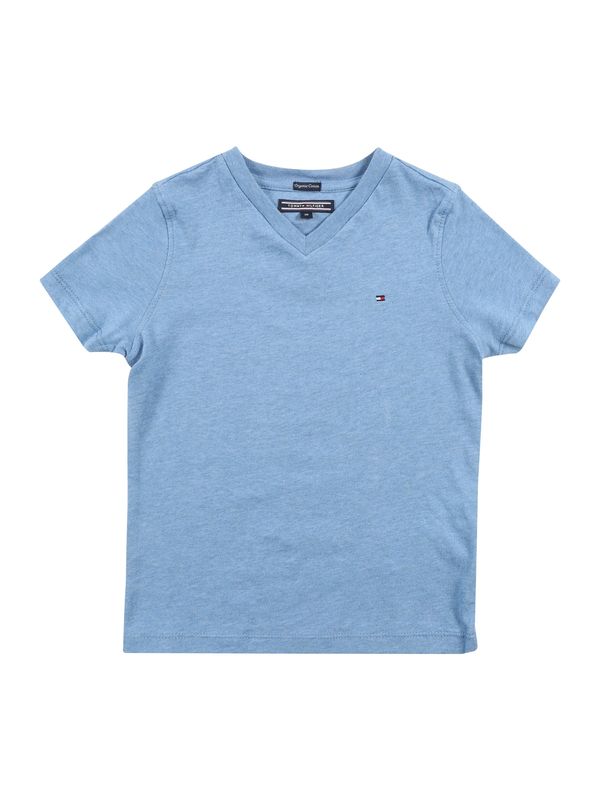 TOMMY HILFIGER TOMMY HILFIGER Тениска  нейви синьо / светлосиньо / червено / бяло