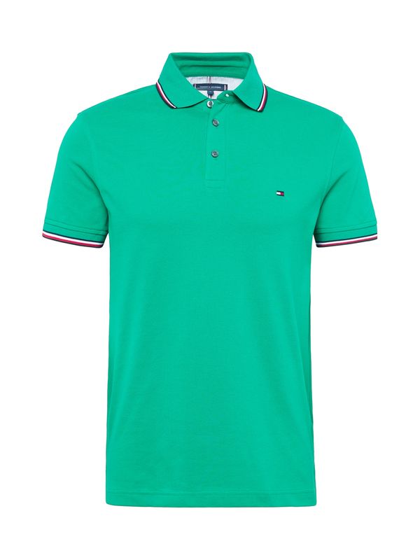 TOMMY HILFIGER TOMMY HILFIGER Тениска  нейви синьо / тревнозелено / червено / бяло