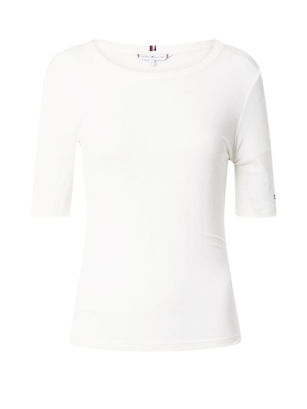 TOMMY HILFIGER TOMMY HILFIGER Тениска  нейви синьо / ярко червено / бяло