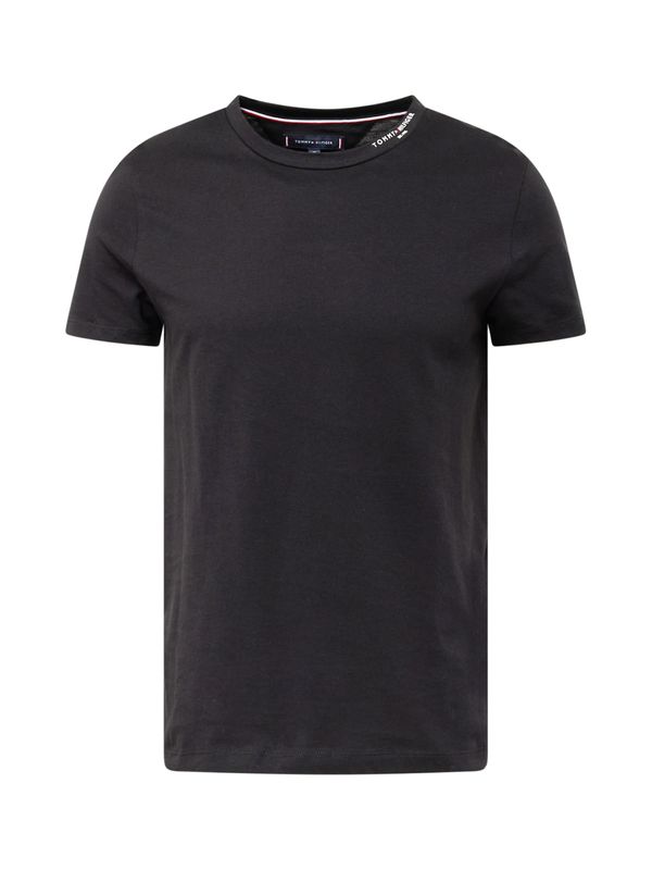 TOMMY HILFIGER TOMMY HILFIGER Тениска  нейви синьо / ярко червено / черно / бяло