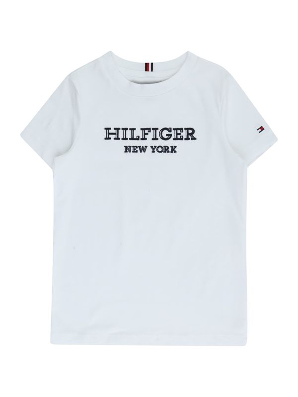 TOMMY HILFIGER TOMMY HILFIGER Тениска  нейви синьо / ярко червено / мръсно бяло