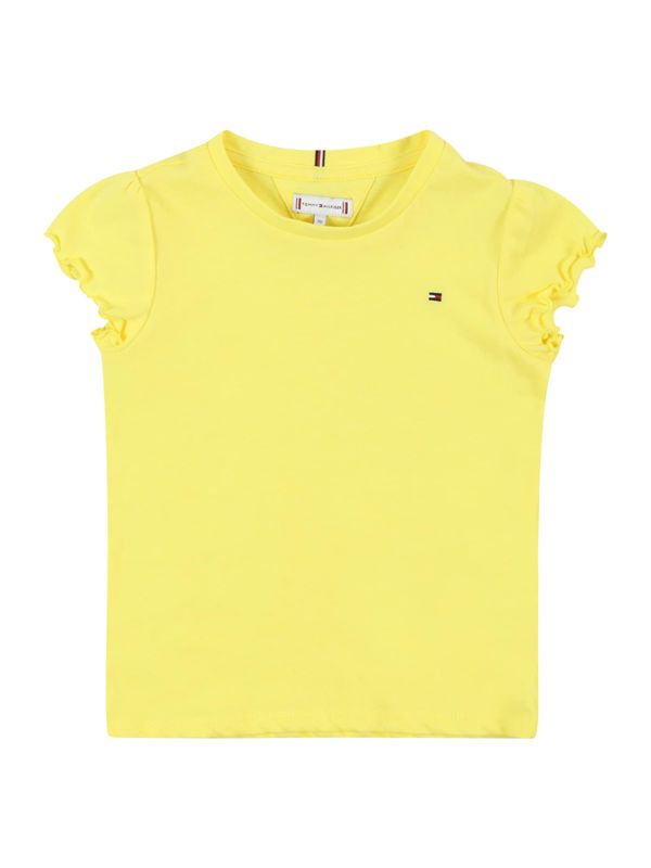 TOMMY HILFIGER TOMMY HILFIGER Тениска  нейви синьо / жълто / огнено червено / бяло