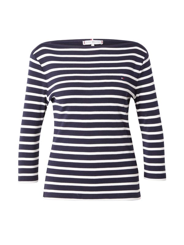 TOMMY HILFIGER TOMMY HILFIGER Тениска 'New Cody'  нейви синьо / червено / бяло