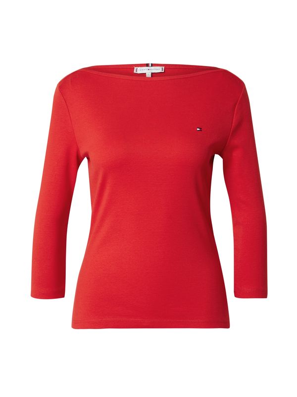 TOMMY HILFIGER TOMMY HILFIGER Тениска 'New Cody'  нейви синьо / гренадин / бяло