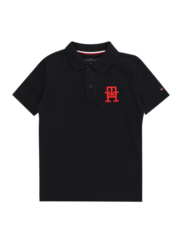 TOMMY HILFIGER TOMMY HILFIGER Тениска  нощно синьо / червено