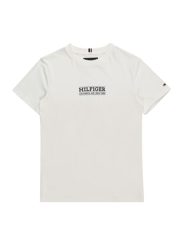 TOMMY HILFIGER TOMMY HILFIGER Тениска  синьо / червено / черно / бяло