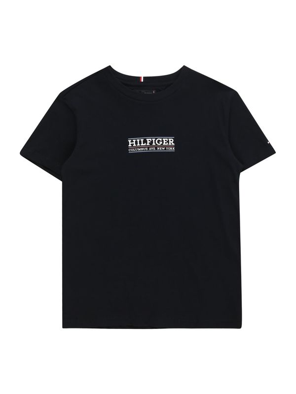 TOMMY HILFIGER TOMMY HILFIGER Тениска  синьо / нейви синьо / червено / бяло