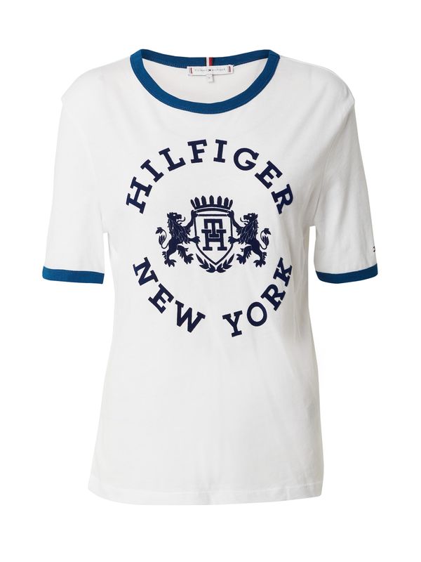 TOMMY HILFIGER TOMMY HILFIGER Тениска  синьо / нощно синьо / червено / бяло