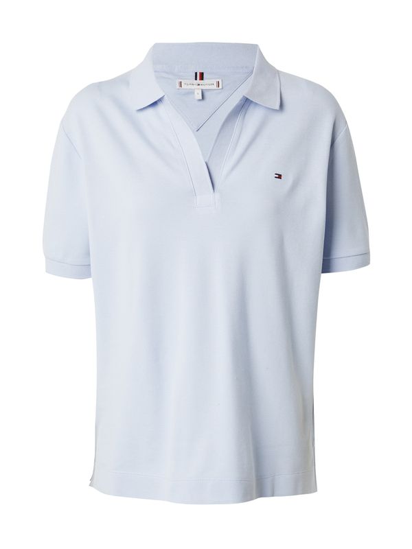 TOMMY HILFIGER TOMMY HILFIGER Тениска  светлосиньо / червено / бяло