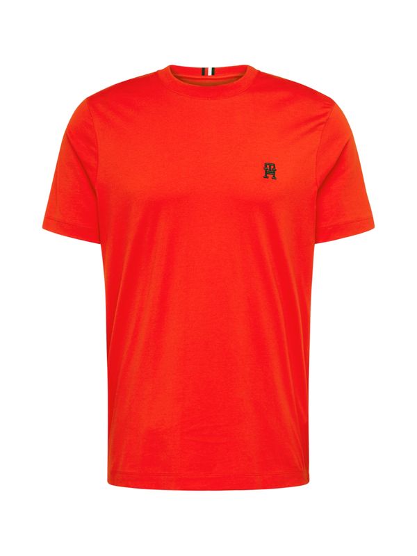 TOMMY HILFIGER TOMMY HILFIGER Тениска  тъмнозелено / червено