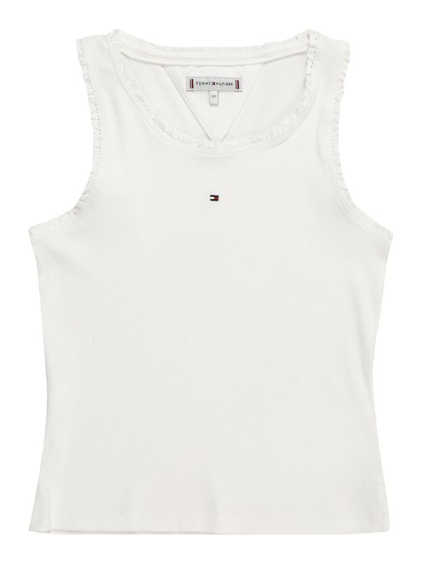 TOMMY HILFIGER TOMMY HILFIGER Топ 'ESSENTIAL'  нейви синьо / алено / бяло